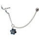Piercing hélix 89 - Chainette fleur