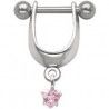 Piercing hélix 100 - Bouclier coeur