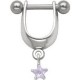 Piercing hélix 101 - Bouclier étoile