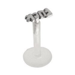 Piercing micro-labret PTFE 60 - Fuck