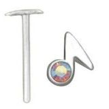 Piercing nez pliable 0.5mm 93 - Note de musique aurora