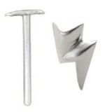 Piercing nez pliable 0.5mm 117 - éclair