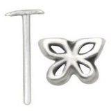 Piercing nez pliable 0.5mm 100 - Papillon creux
