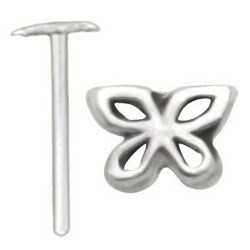 Piercing nez pliable 0.5mm 100 - Papillon creux