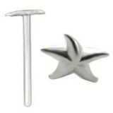 Piercing nez pliable 0.5mm 115 - étoile de mer
