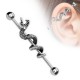 Piercing industriel 39 - Serpent enroulé