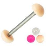 Piercing de langue UV 26 - Plat