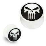 Plug courbe en os punisher