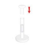 Piercing langue discret retainer B