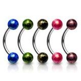 Piercing pour arcade acry 21 - Pétrole