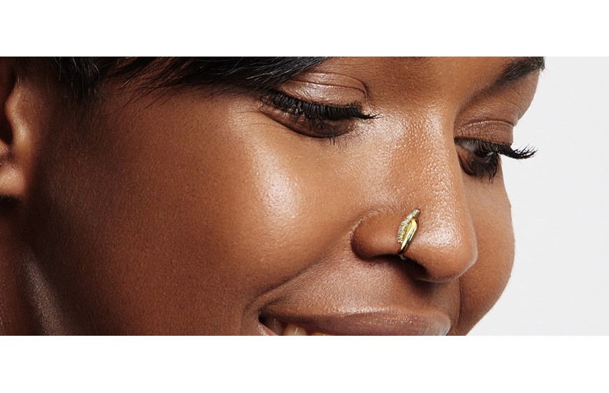 Piercing nez, narine