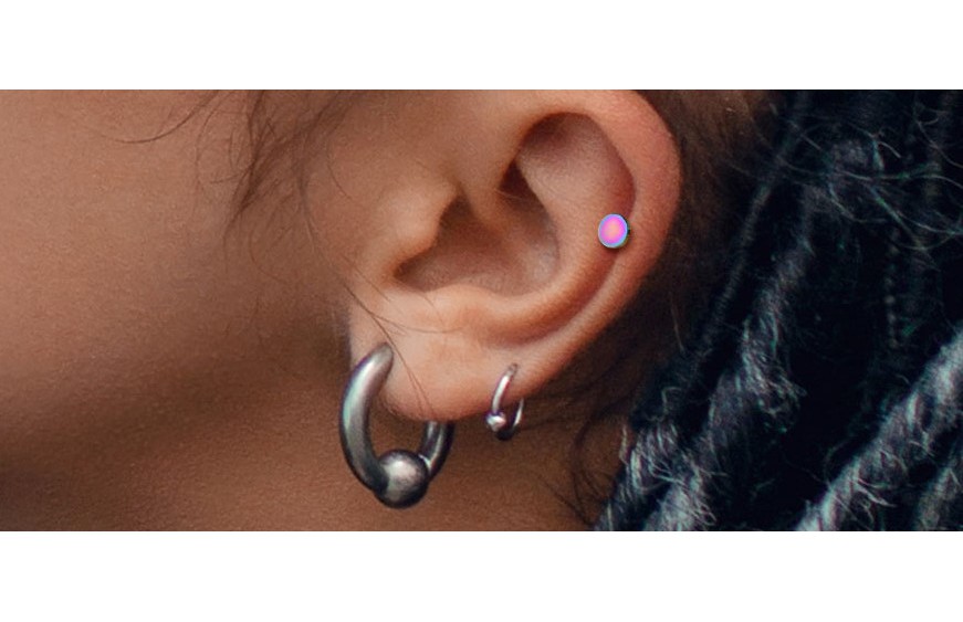 Piercing de gros diamètre