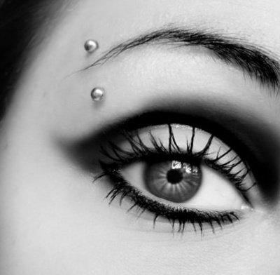  Piercing arcade classique en acier 