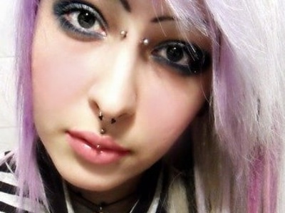  Piercing jestrum avec septum et bridge 