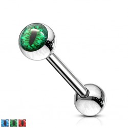 Barbell pour piercing langue venom