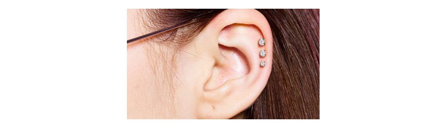 Les piercings de l'oreille