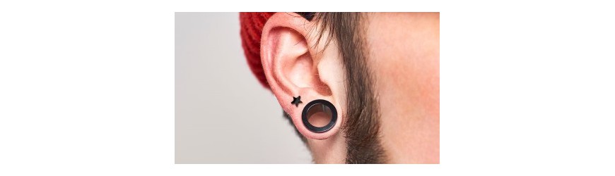 Elargir son lobe d'oreille avec un écarteur
