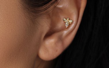 Le piercing conch / conque