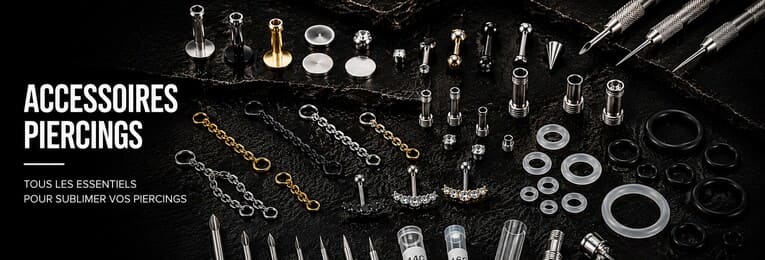 Accessoires Piercing Pas Cher : Barres, Embouts & Matériel Pro