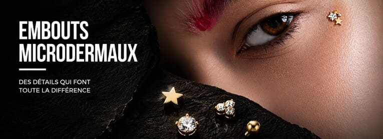 Embouts Microdermal : Dermal Anchor, Discrets & Stylés | Piercing Abondance