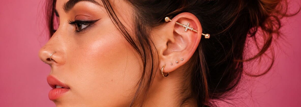 Piercing Industriel Femme & Homme : Design & Confort