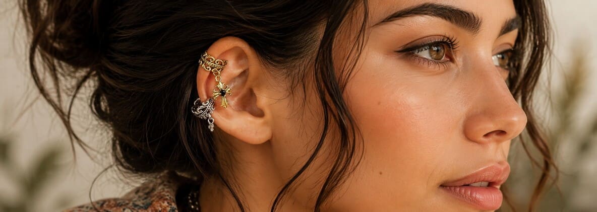 Faux Piercing Oreille : Sans Perçage, Discret & Tendance