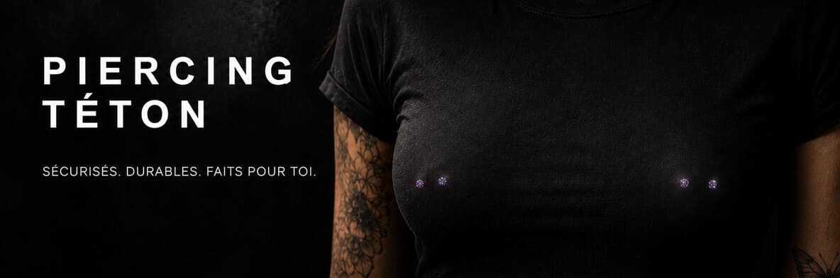 Vente de piercing téton. Vaste choix à petit prix