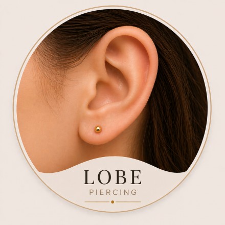 Piercing lobe
