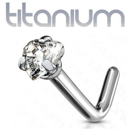 Piercing nez titane