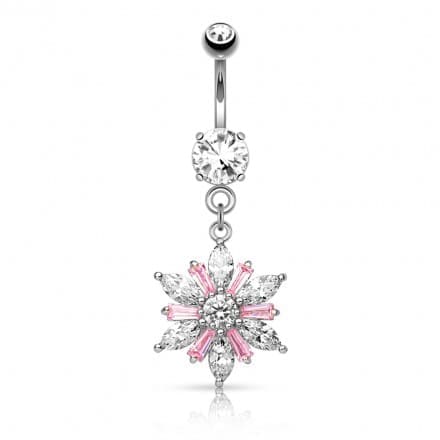 Piercing nombril pendant