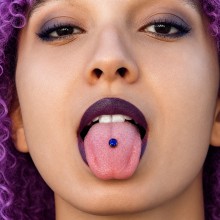 Piercings langue